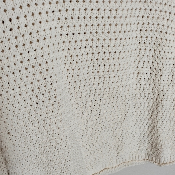 Madewell Open-Stitch Austen Pullover Sweater XS cream - Picture 3 of 7